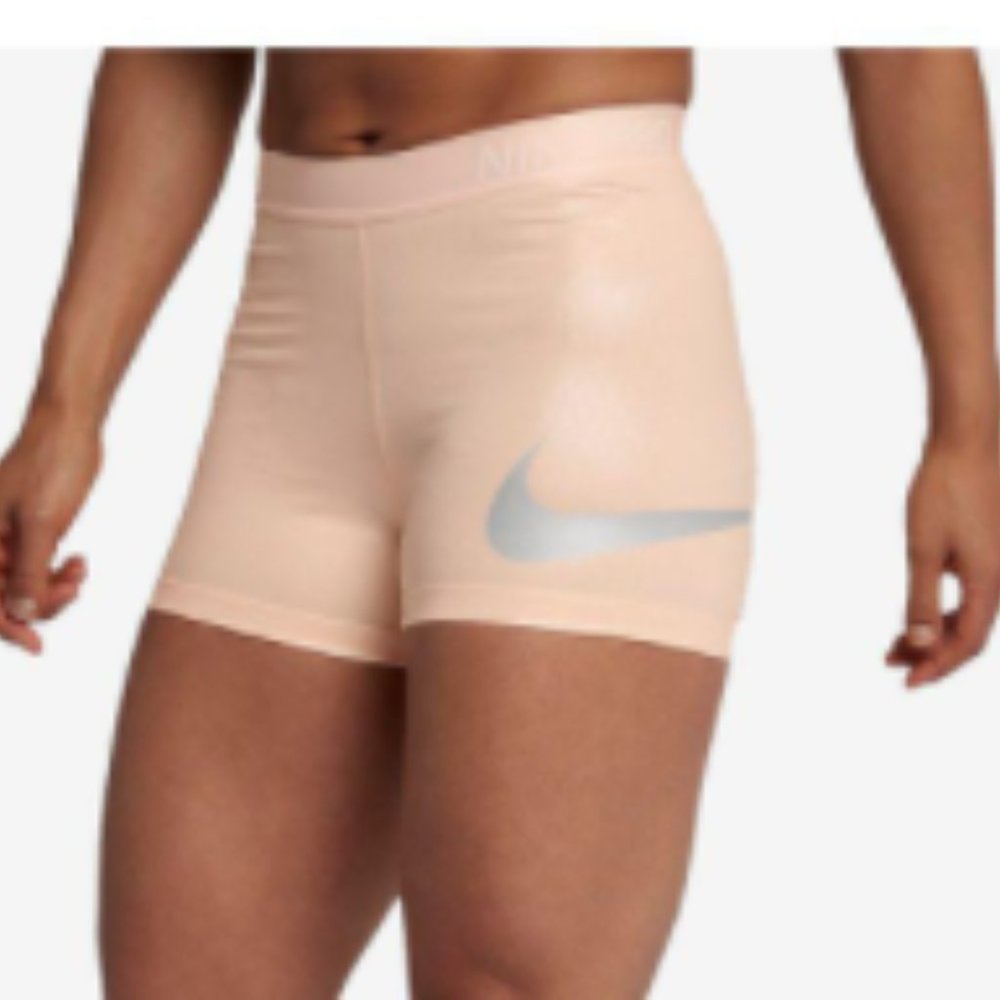 NIKE PRO METALLIC WORKOUT SHORTS